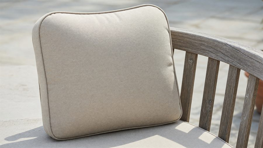 Custom Back Cushions in Sunbrella fabric