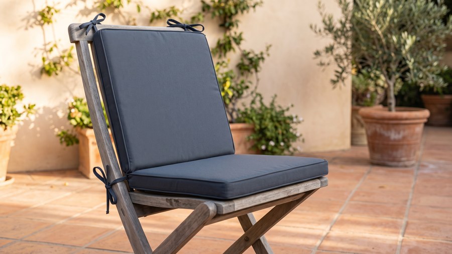 Custom Chair Cushions in Sunbrella fabric