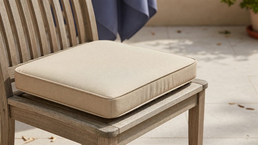 Custom Seat Cushions in Sunbrella fabric